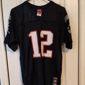 Tom Brady Screenprint Patriots Jersey